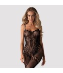 Tuta sexy bodystocking intimo aperto Obsessive F213