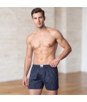 Boxer da uomo in maglina cotone Marc Luis 324 fantasia scuri taglia conformata