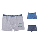 Boxer moda da ragazzo Enrico Coveri eb4052j in cotone assortiti 3 pezzi 