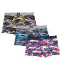Boxer uomo fantasia mimetica Gasoline Blu Tris U5252F