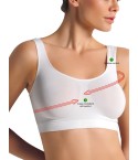 Brassiere Reggiseno senza ferretto modellante top sensì
