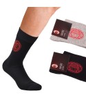 Calza corta uomo Milan B2MI004 caldo cotone 2 paia