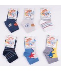 Calzini da bambino Leon d'oro 222 fantasia cotone 6 paia