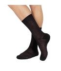 Calzini corti uomo Pompea 100% cotone 6 paia neri
