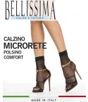 Calzini donna Bellissima micro rete polsino comfort 