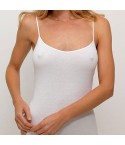 Canotta donna spalla stretta Ciesseti 30014 in cotone 3 pz