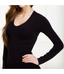 Maglia donna Bellissima decolletè in microfibra