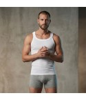  Canottiera uomo Enrico Coveri et1105 spalla stretta coste cotone 