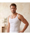Canottiera uomo Matibba 300 spalla stretta cotone
