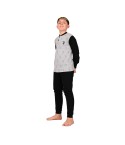 Pigiama bambino Juventus FC in cotone leggero bianconero PIGJ T20 2090
