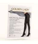 Collant Golden Lady microglam 50 den in microfibra 5 pz