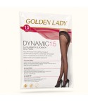  Collant mutandina pizzo Golden Lady Dynamic 15 den pack