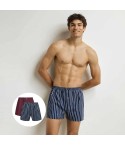 Boxer uomo larghi da uomo in cotone Dim D0DXY- 2 pezzi