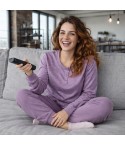 Pigiama donna 100% caldo cotone Nazareno Gabrielli D6028