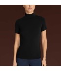 Maglia donna MC collo alto in ecoviscosa calda e morbida Ragno D794AY