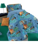 Trapunta invernale con dinosauri cameretta bambino una piazza Hermet