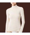 Maglia donna lupetto cashmere e modal Ragno DM03AZ