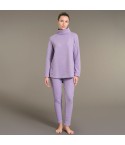Pigiama donna in caldo cotone collo alto con risvolto Ragno DO80N5