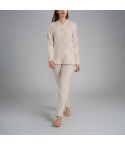 Pigiama donna in caldo cotton eco pile Ragno DR90N2