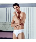 Slip uomo Nottingham sa1604 cotone elasticizzato 3 pz fronte bianco modello