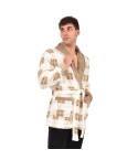 Giacca uomo invernale Kappa KMW23970 pile coral