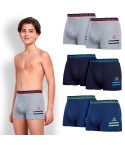 Boxer bambino ragazzo Enrico Coveri assortito EB4133 6 pz
