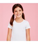 Maglia intima bimba ellepi 651 manica corta caldo cotone 