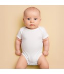 0 Body neonato bambino ellepi 891 caldo cotone manica corta 