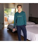 Pigiama uomo 100% cotone jersey scollo serafino El Charro ELP/03 