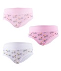 Slip bimba Emy B2251T con biciclette cotone 3 pz