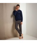 Pigiama Uomo in cotone scollo a serafino Enrico Coveri EP1161