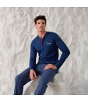 Pigiama uomo cotone jersey Enrico Coveri EP1211