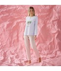 Pigiama donna primaverile cotone leggero Enrico Coveri EP5323