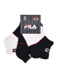Fantasmini Fila F8840 bambino bianca blu cotone 3 paia