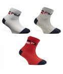 Calze corte bambino Fila F1394D cotone 3 paia