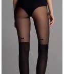 Sexy collant Fiore Vintage Bow 40 den