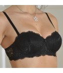 Reggiseno Frames R482 balconcino pizzo imbottito