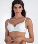 Reggiseno balconcino Frames R737 con ferretto bianco modella 