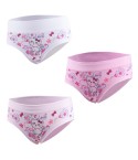 Slip bimba Emy B2247T cotone elasticizzato 3 pezzi
