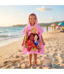 Poncho asciugamano 100% cotone Principesse Disney
