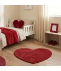 Tappeto bagno Forma di Cuore in 100% Cotone Jane Zambaiti 
