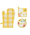 Set 1 guantone + 2 presine da cucina Preziosa Calisè S05-A