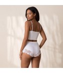 Guainetta Lormar modello perfect con pizzo bianco