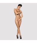 Bodystocking intimo aperto maxi rete Obsessive N102