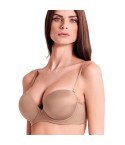 Reggiseno Lormar fascia push up Double extra senza spalline