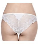 Slip brasiliana Infiore 1102 microfibra e pizzo dietro