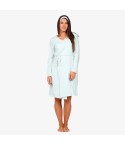 Vestaglia donna in cotone + fascia capelli coordinata Ragno DP26NR