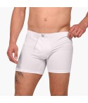 Boxer uomo con apertura elasticizzato gamba lunga Made in Italy
