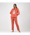 Pigiama donna in pile Admas 56165-0