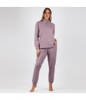 Tuta donna in caldo cotone scollo a serafino Admas 56218